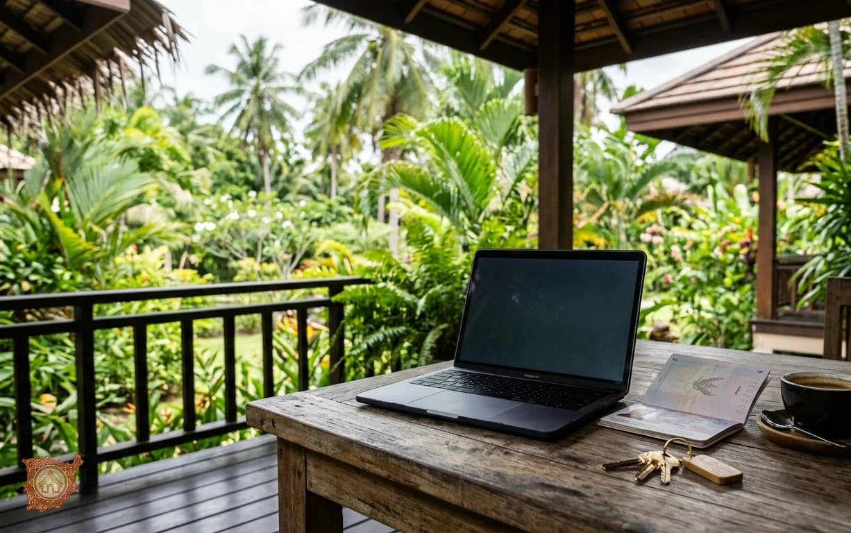 Renting a long term home on Koh Samui arranged online before arrival